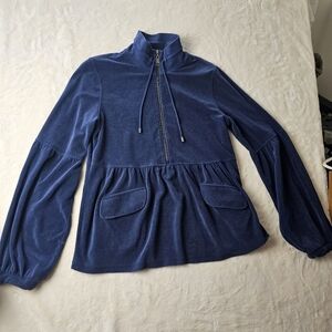 Burberry London Terry Sweater Pullover XL Women’s lounge (see pic sleeve flaw)